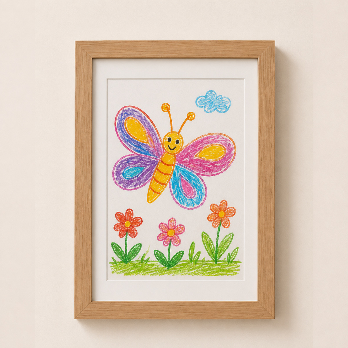 Kids Drawing Display Frame